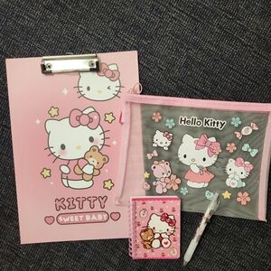 Sanrio Hello Kitty School/Office Supplies - Brand New